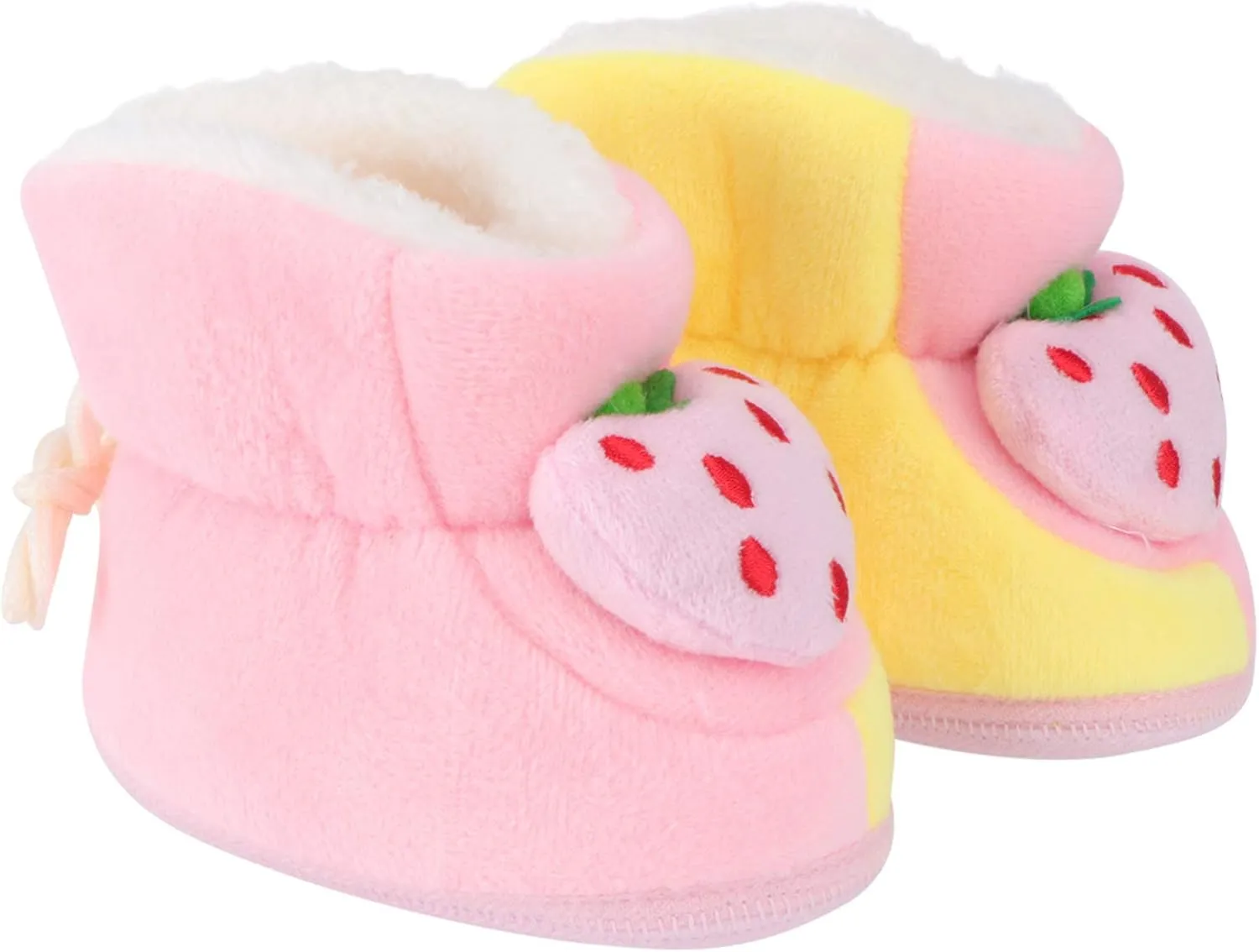 1 Pair Baby Shoes Plush Soft Sole Shoes First Walkers Shoes Toddlers Shoes Babys Footwear Baby Toddler