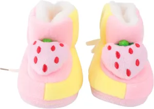 1 Pair Baby Shoes Plush Soft Sole Shoes First Walkers Shoes Toddlers Shoes Babys Footwear Baby Toddler
