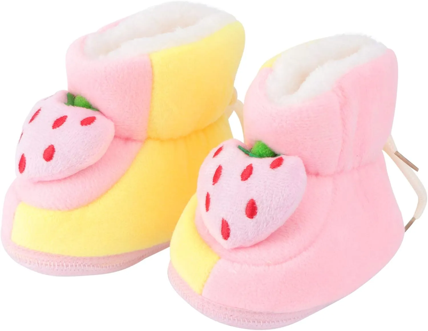 1 Pair Baby Shoes Plush Soft Sole Shoes First Walkers Shoes Toddlers Shoes Babys Footwear Baby Toddler
