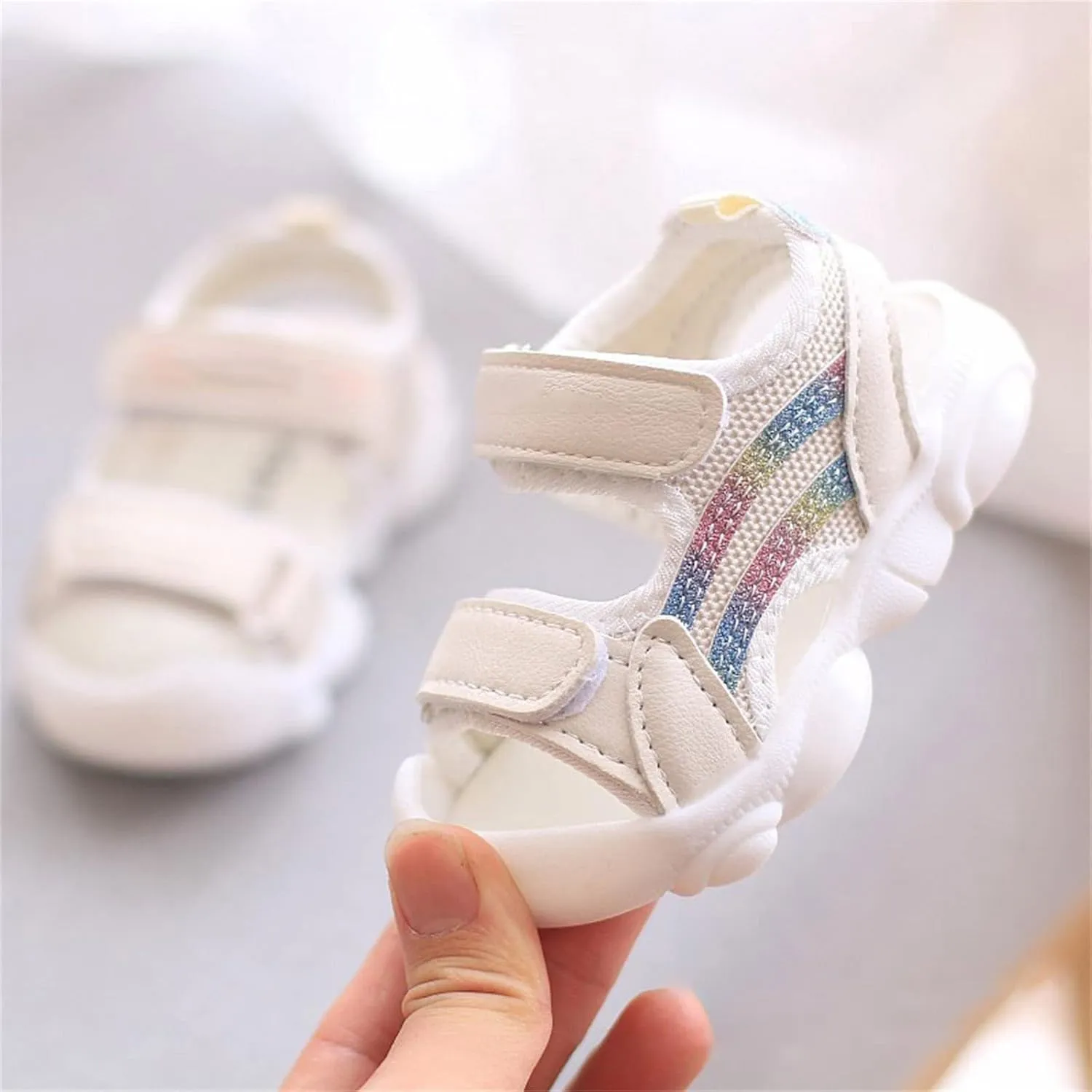 2025 Toddler Girl Breathable Open Toe Sandals Shoes Soft Sole Fashion Princess Sandals for Summer 2025