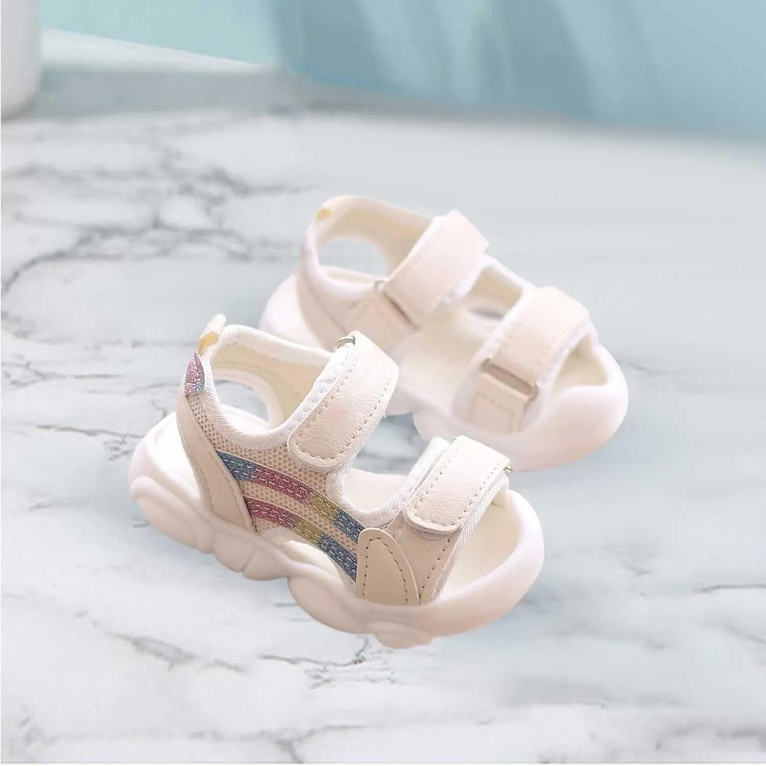 2025 Toddler Girl Breathable Open Toe Sandals Shoes Soft Sole Fashion Princess Sandals for Summer 2025
