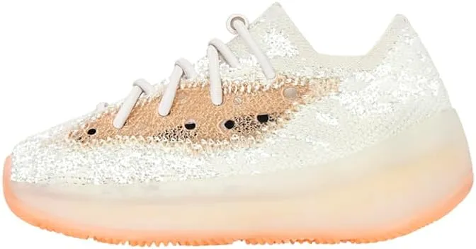 adidas Infant Boys Yeezy Boost 380 Slip On Sneakers Shoes Casual - Orange, White