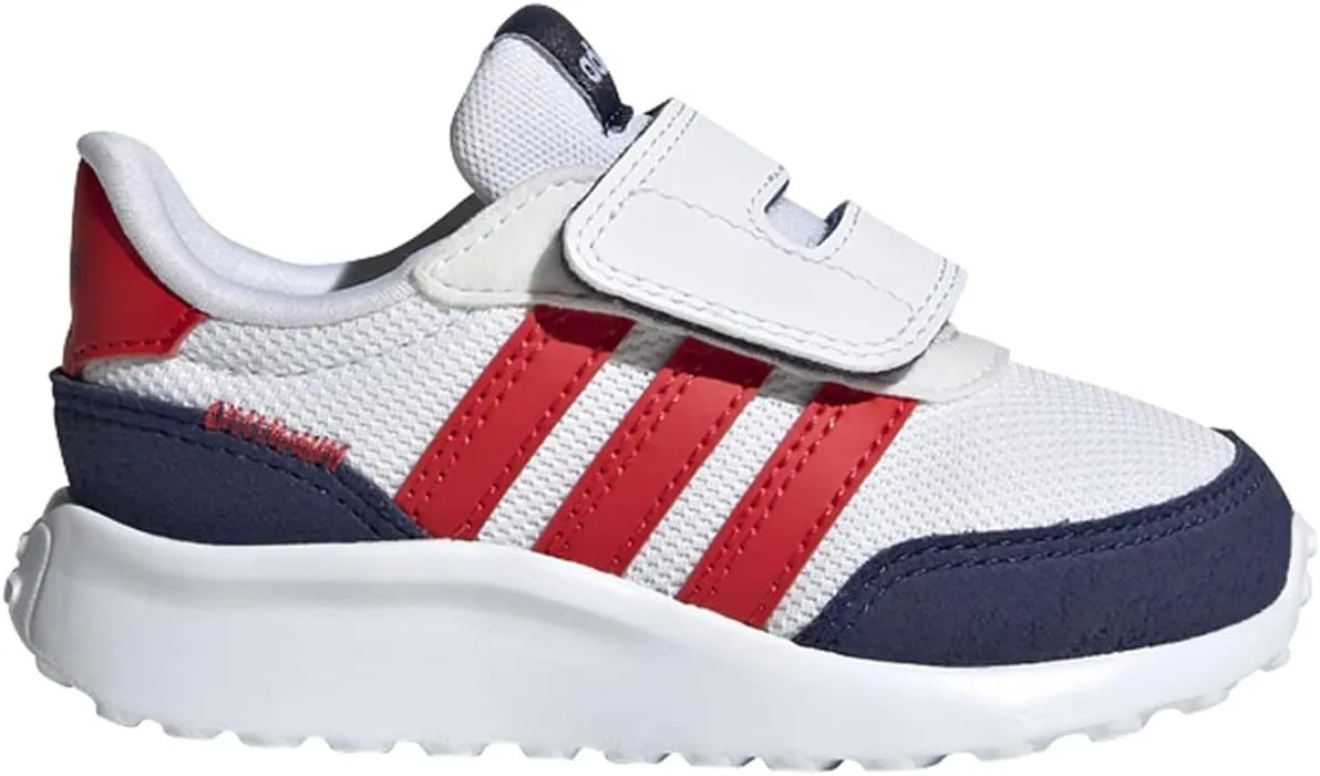 adidas Run 70s Ac (Toddler) White/Vivid Red/Dark Blue 8 Toddler M