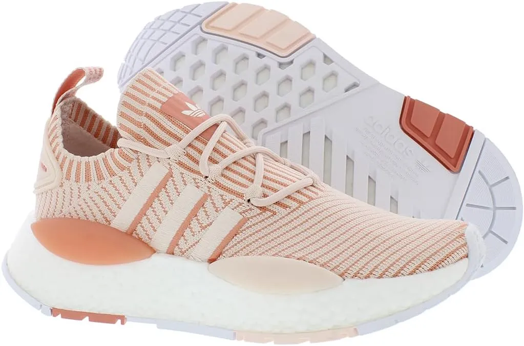 adidas Womens NMD W1 Lace Up Sneakers Shoes Casual - Green