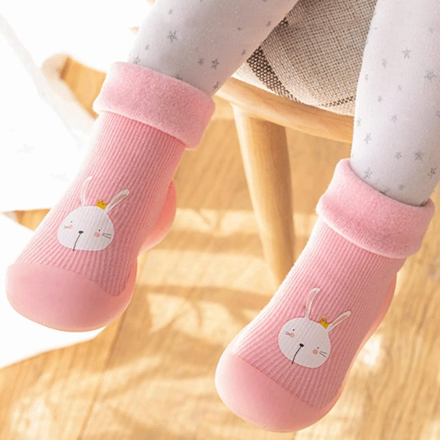 All Girl Toddler Shoes Baby Toddler Girls Shoes Slipper Kids Knit Soft Stocking Sole Solid Rubber Socks Warm Boys Baby Shoes Toddler Shoes