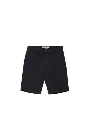ALLEN Ash Black - Chino Fit Bermuda Shorts