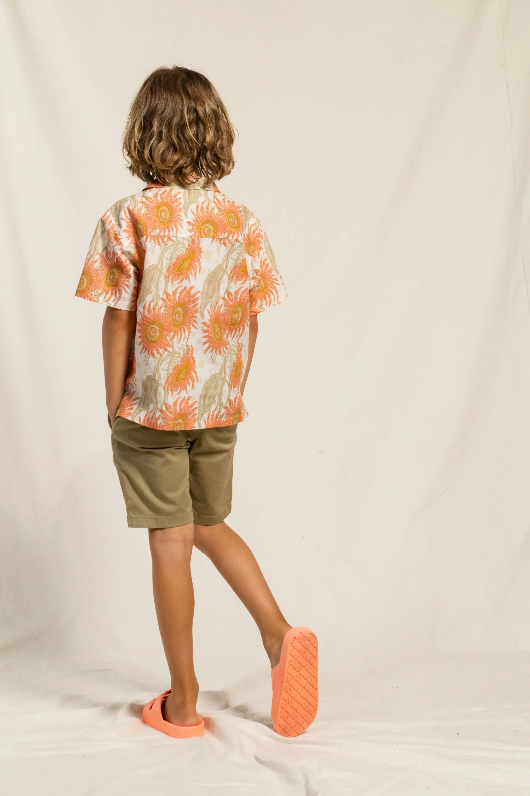ALLEN Linen - Chino Fit Bermuda Shorts