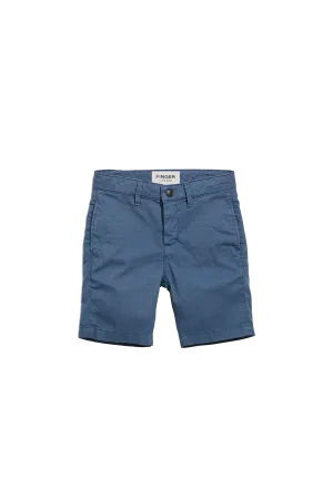 ALLEN Stone Blue - Chino Fit Bermuda Shorts