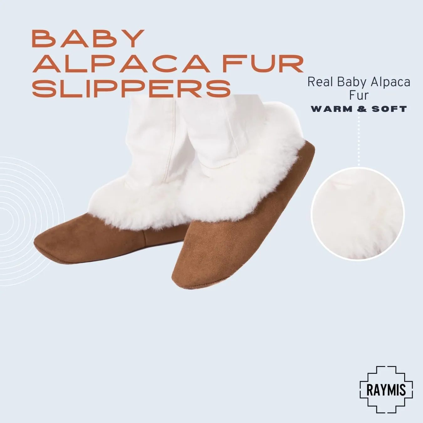 Alpaca Slippers For Women Indoor | 100% Baby Alpaca Womens Slippers | Fur Slippers For Women | House Slippers Shoes