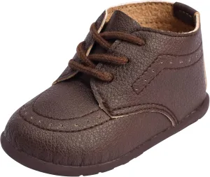 Anrentiy Baby Toddler Boys Girls Oxford Dress Shoes Classic Formal Infant First Walking Christening Shoes