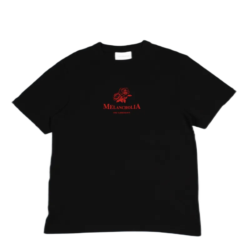 Artwork Tee Short Sleeve Faded Black