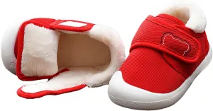 Baby Boy Girl Sneakers Fall and Winter Soft Sole Non Slip Padded Cotton Shoes Lightweight Toddler 7 Toddler Boy Shoes