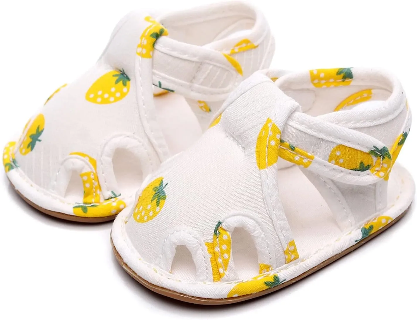 Baby Boy Sandals Size 8 Infant Toddler Shoes Soft Sole Non Slip Toddler Floor Shoes Fruit Water Shoes for Boys