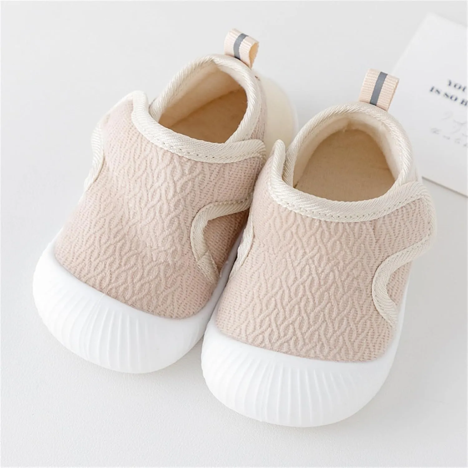 Baby Boy Shoes Boys Baby Toddler Shoes Plus Velvet Thick Non Slip Soft Sole Floor Shoes Boys Tennis Shoes
