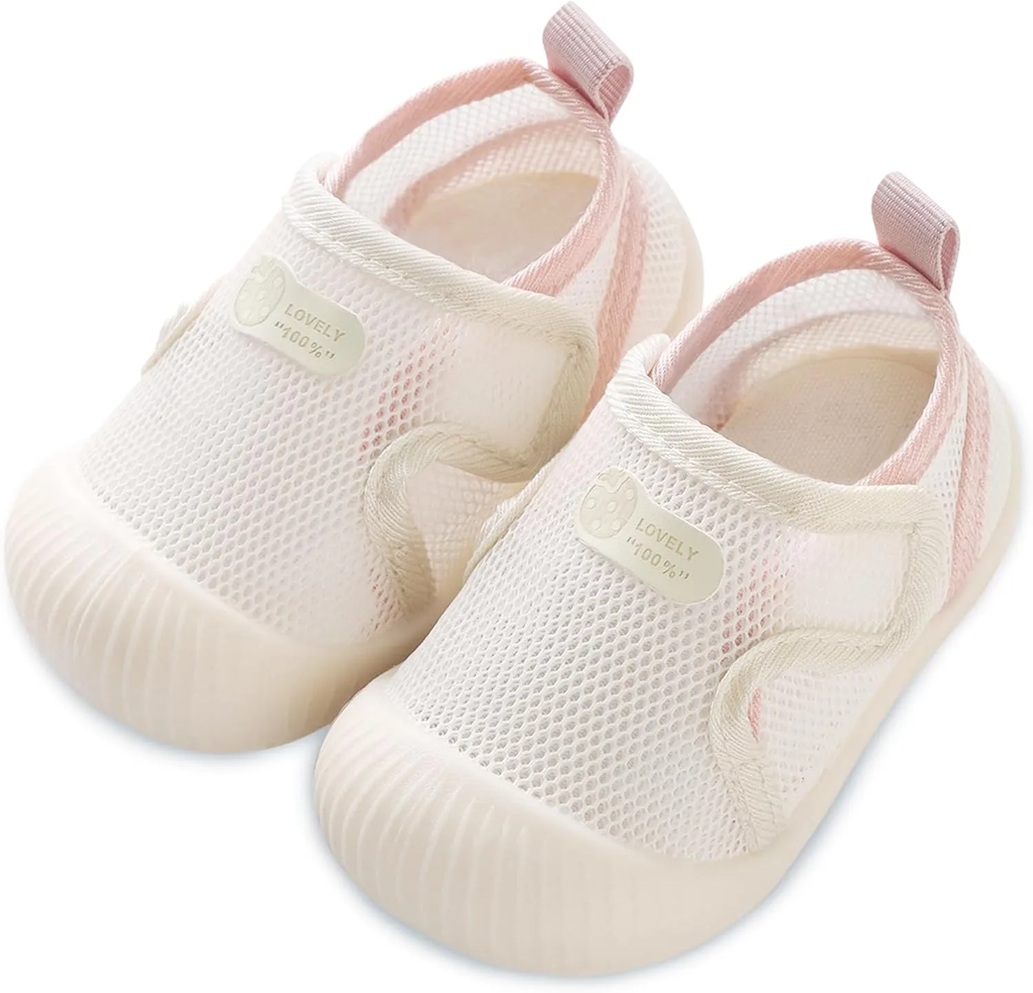 Baby Boys Girls Breathable Non-Skid Shoes First Walking Shoes Soft Rubber Sole Slipper Sneaker