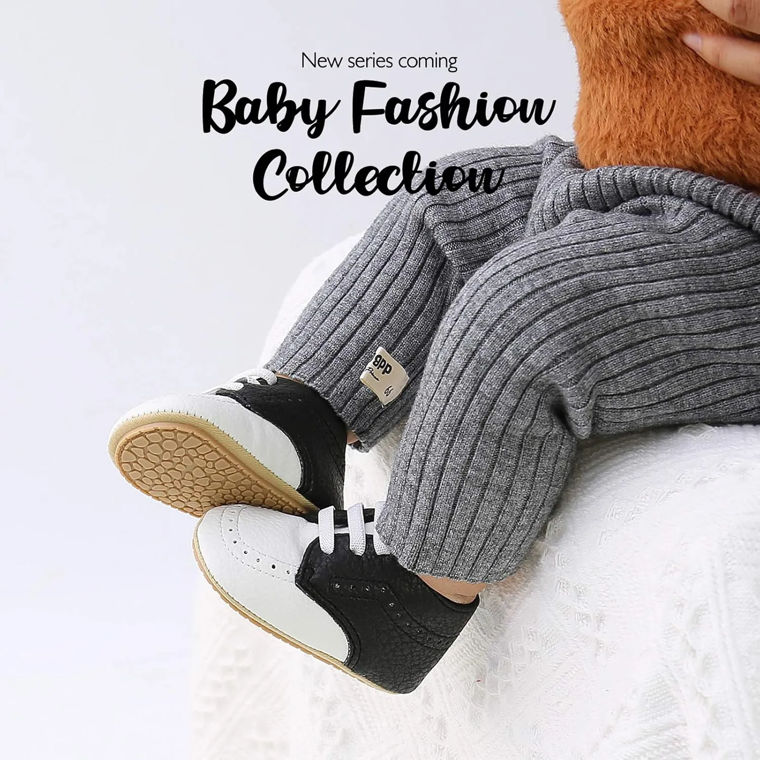 Baby Boys Girls Canvas Sneakers Toddler Anti-Slip Shoes Infant High-top First Walkers Newborn Crib Shoes
