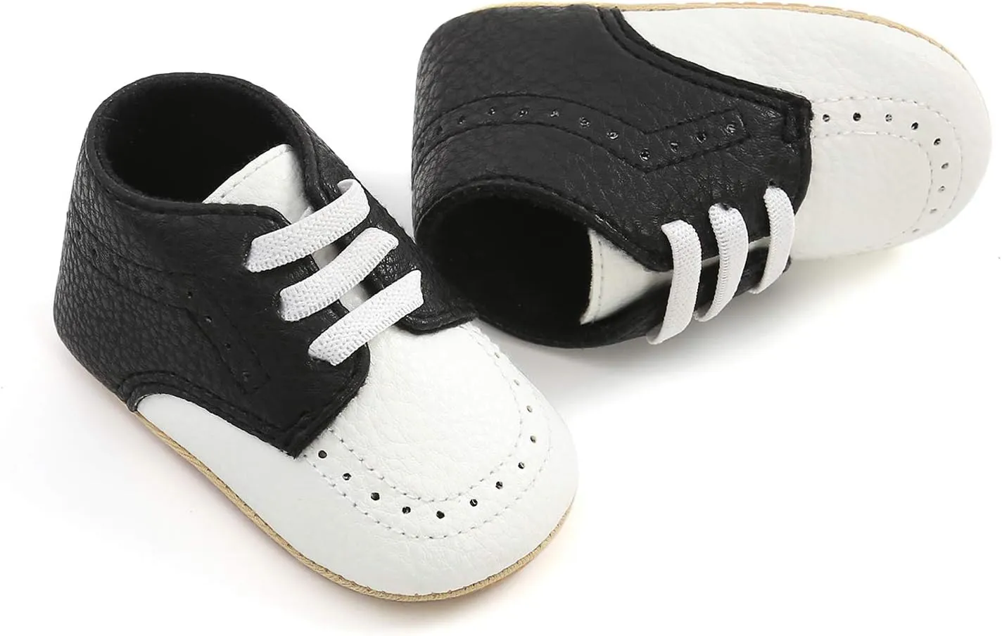 Baby Boys Girls Canvas Sneakers Toddler Anti-Slip Shoes Infant High-top First Walkers Newborn Crib Shoes