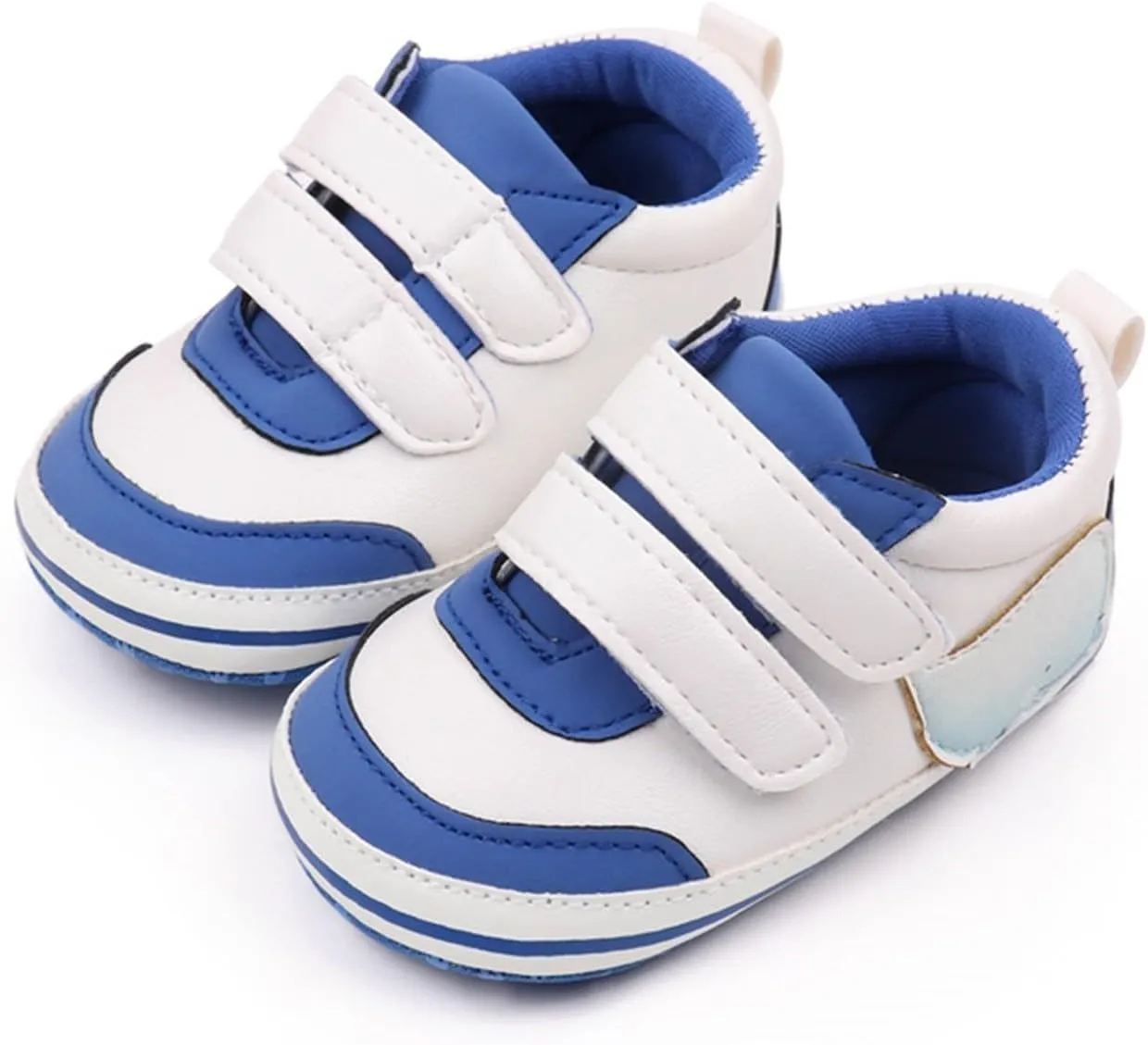 Baby Boys Girls High Top Ankle PU Leather Sneakers Soft Rubber Sole Infant Moccasin s Newborn Little Girl Shoes