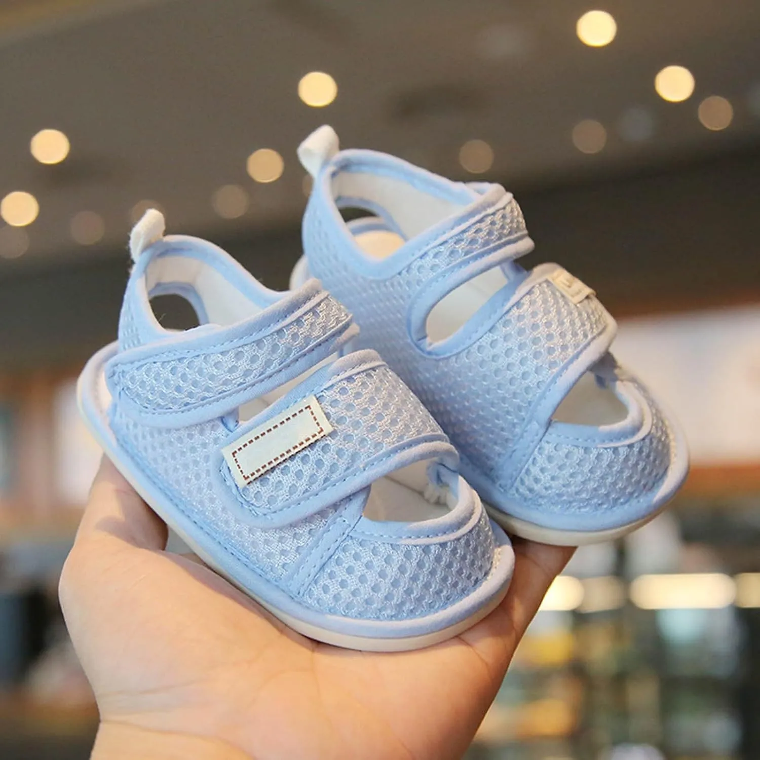 Baby Boys Girls Mesh Sandals Premium Soft Anti-Slip Rubber Sole Infant Summer Outdoor Toddler First Walkers Shoes