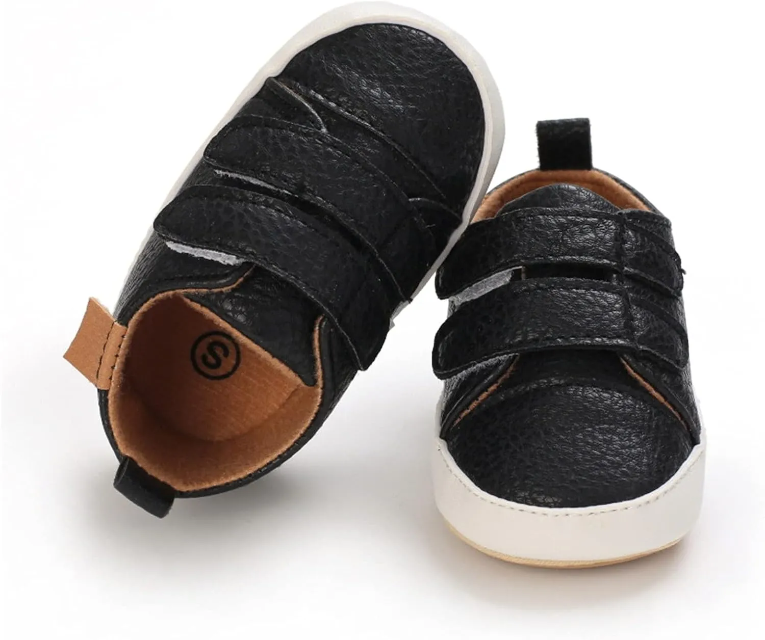 Baby Boys Girls Non-Slip Rubber Sole First Walking Shoes Infant Soft Tennis Sports Sneakers Outdoor Indoor Play