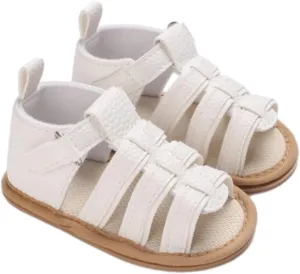 Baby Boys Girls Summer Sandals Outdoor Beach Anti Slip Rubber Soft Sole Newborn Toddler Shoes Baby Boots