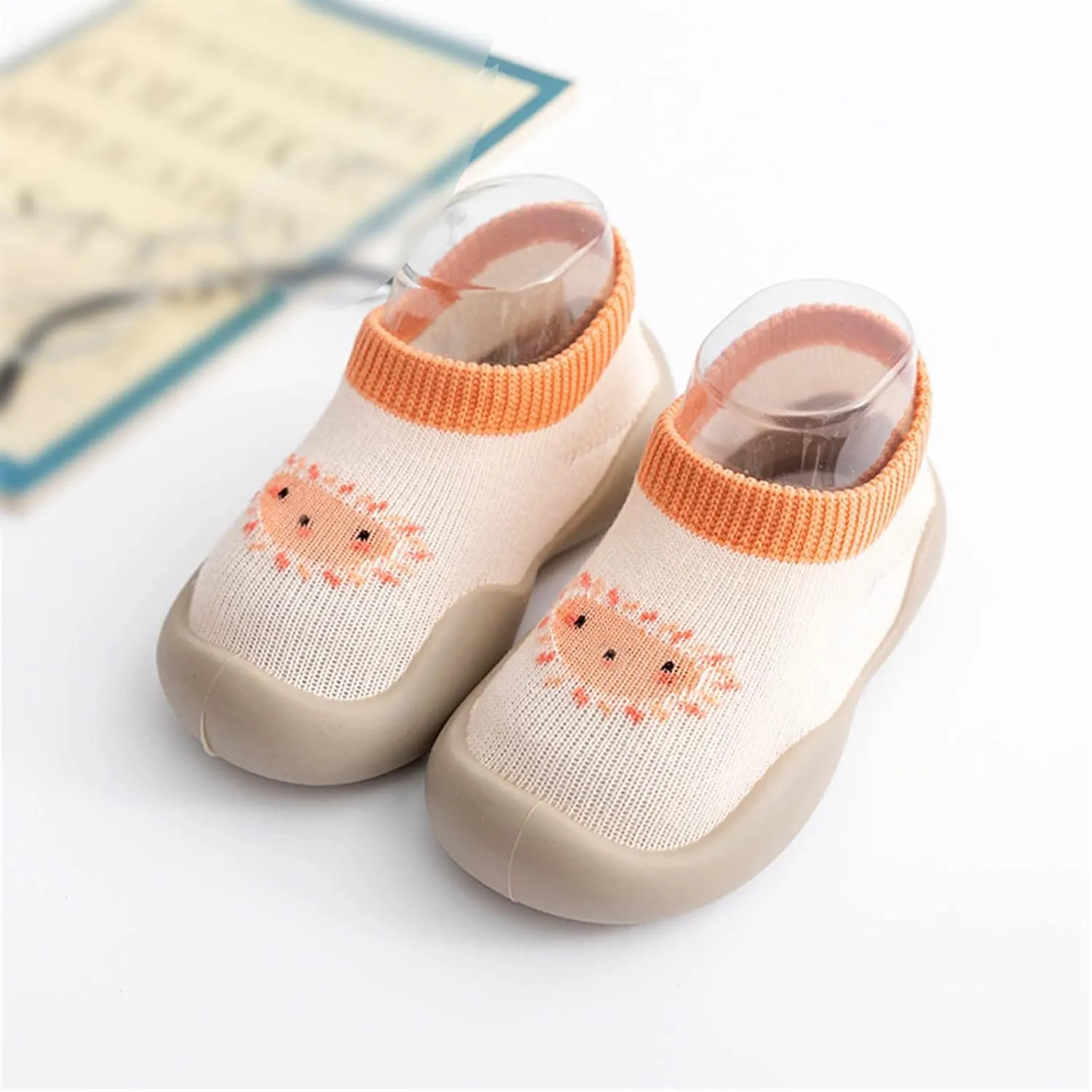 Baby Fall Cute Pattern Socks Shoes Baby Walking Shoes Toddler WarmThe Floor Socks Non Slip Prewalker Shoes Baby Shoes