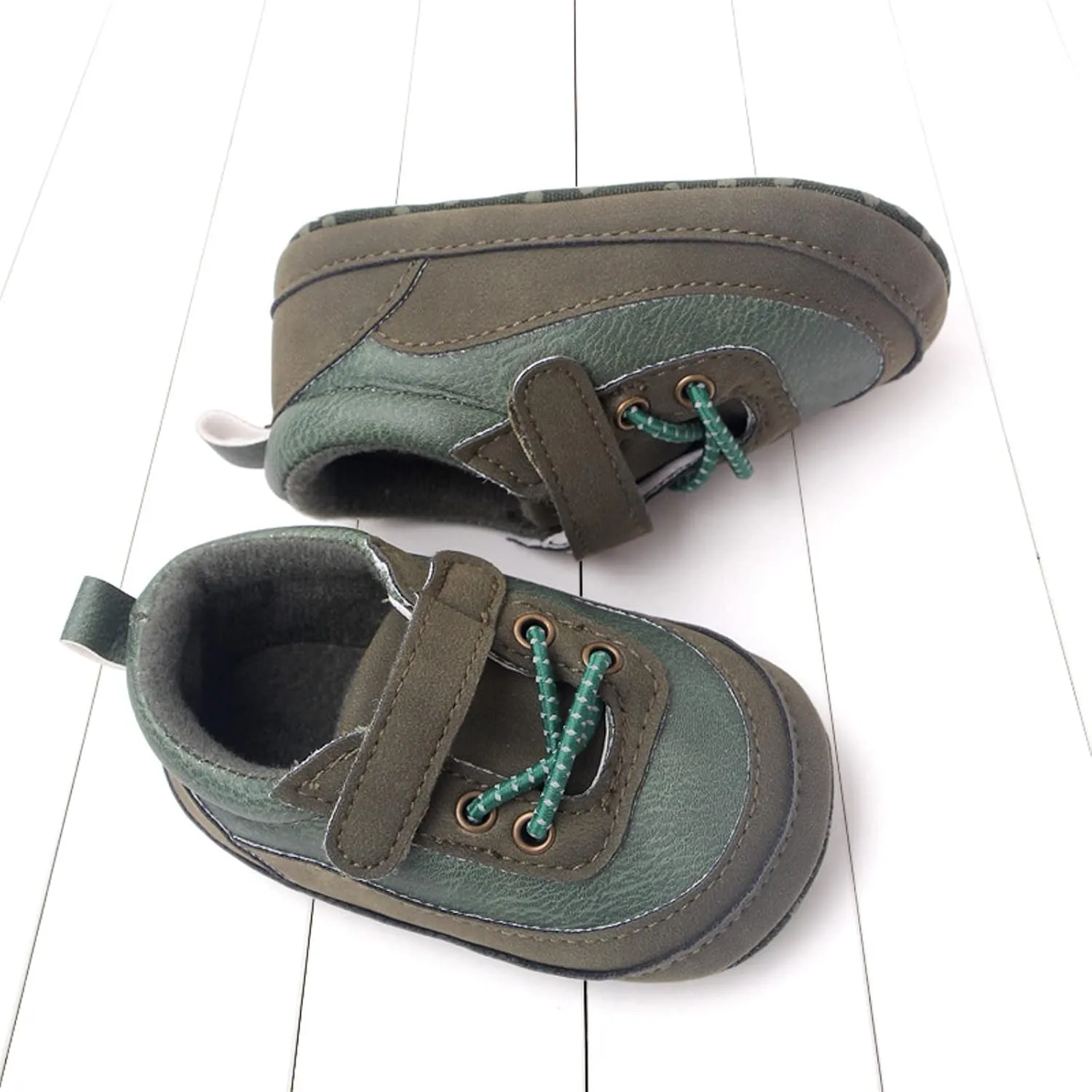 Baby Girls Boys PU Leather xford Shoes Soft Rubber Sole Sneakers Infant Walking Shoes Anti-Slip Ankle Boots