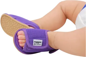 Baby Girls Boys Sandal Infant Toddler Shoes Outdoor Prewalker Mesh Non-Slip Soft Sole Flat Shoes (Purple, 13-18M)