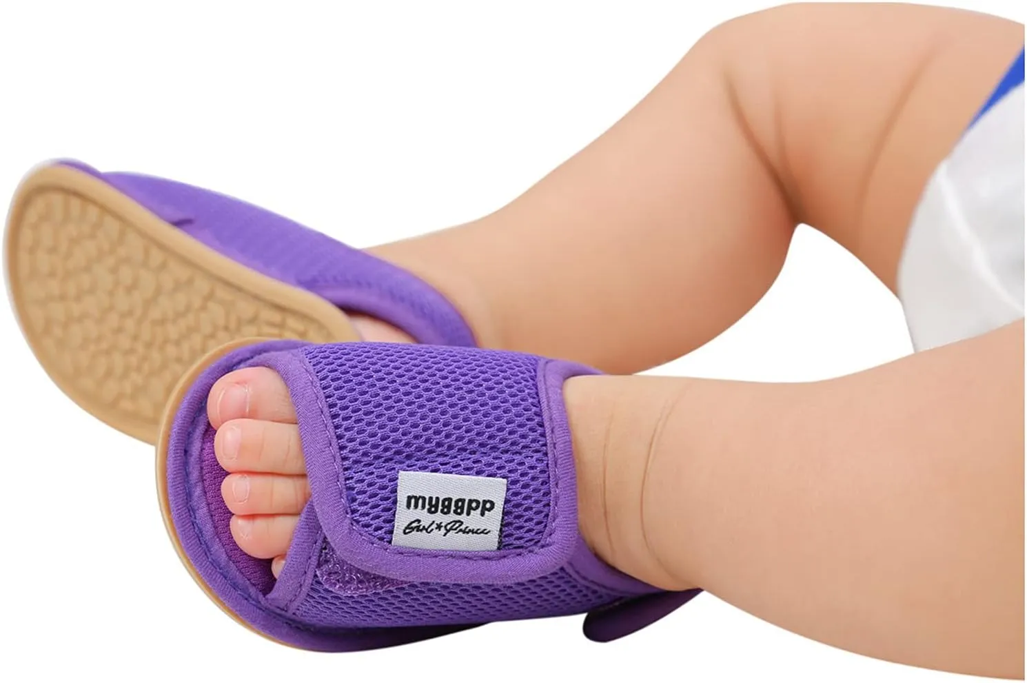 Baby Girls Boys Sandal Infant Toddler Shoes Outdoor Prewalker Mesh Non-Slip Soft Sole Flat Shoes (Purple, 13-18M)