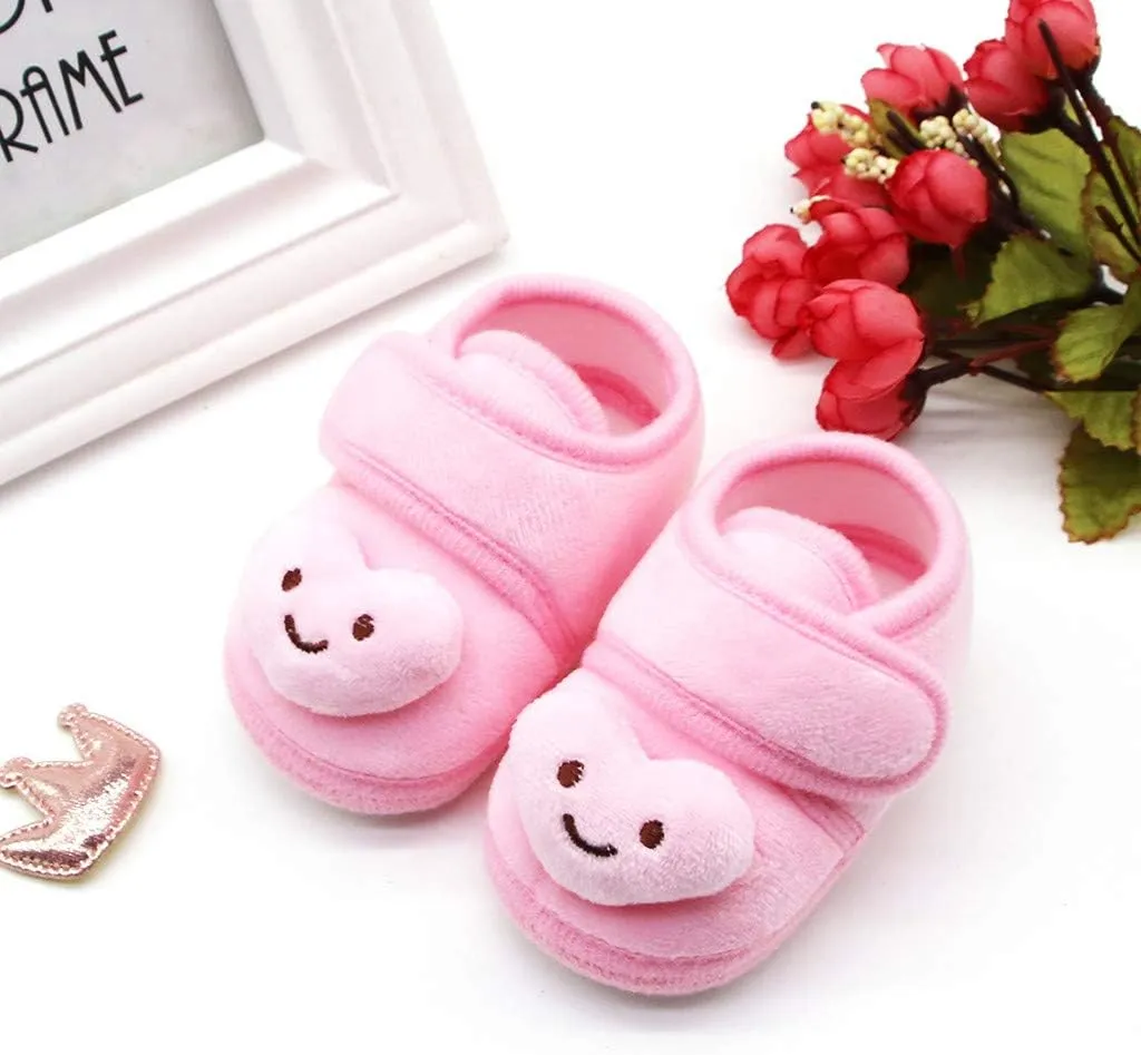 Baby Shoes Boys Girls First Walking Winter Plush Girls Cloud Infant Soft Warm Sole Shoes Baby for 6 9 12 18 24