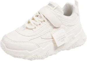 Baby Shoes Fashion All Seasons Children Sports Shoes Girls Flat Sole Non Slip Light Lace Up Sneaker for Girls