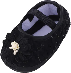Baby Shoes Fashion Soft Sole Infant Shoes Pearl Dress Flower Princess Shoes Infant Shoes Size 4 Baby Girl Shoes