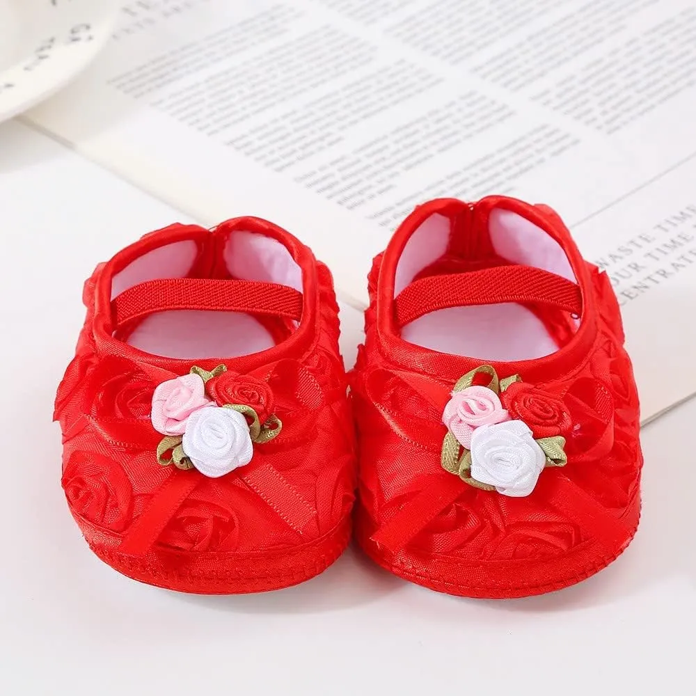 Baby Shoes Fashion Soft Sole Toddler Shoes Pearl Dress Flower Princess Shoes Toddler Shoes Baby Shoe