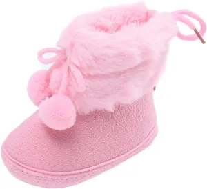 Baby Shoes Infant Baby Girls Boys Booties Warm Baby Socks Shoes Newborn Crib Shoes Baby Footwear House Shoes B