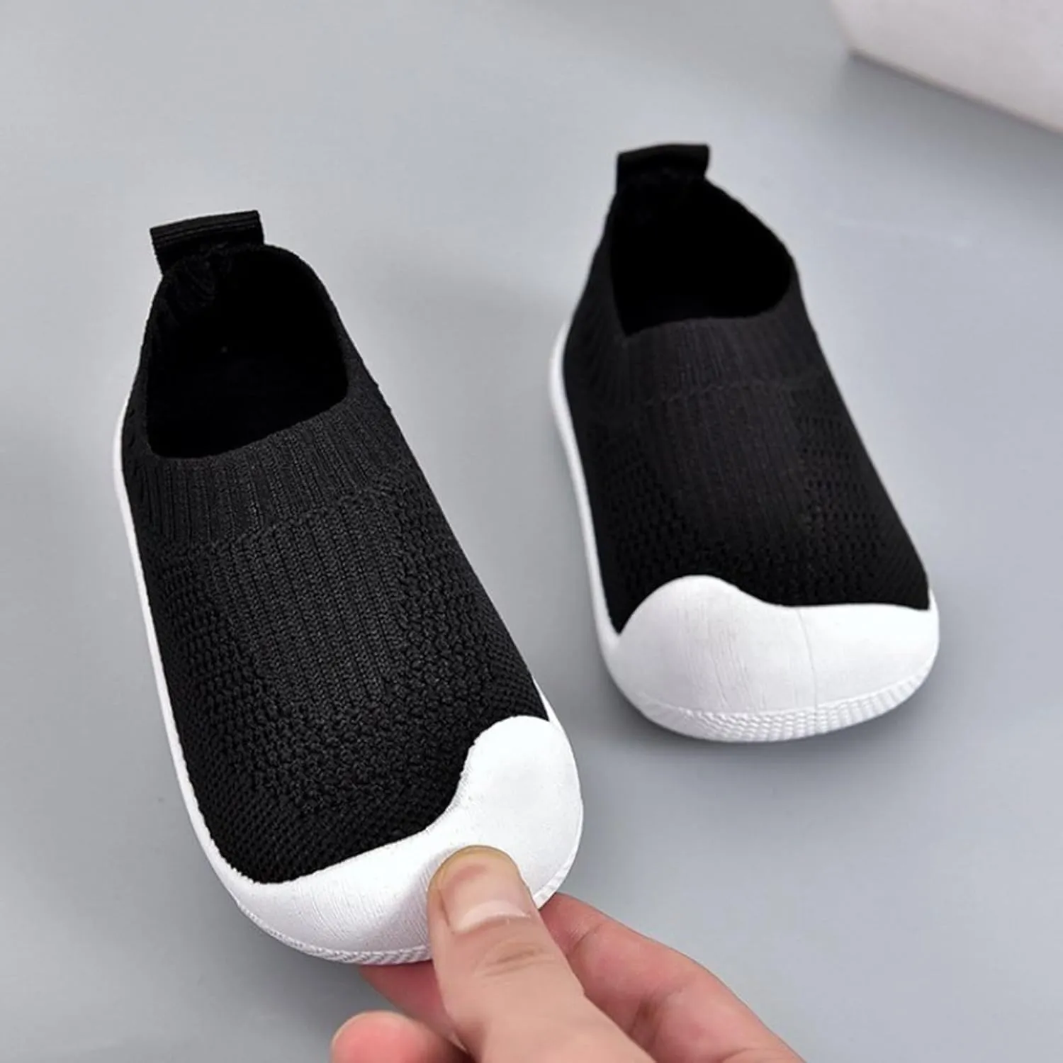Baby Shoes Sock Shoes Prewalker First Walking Non Slip Shoes New Born Infant Sneakers Toddler Breathable Shoes