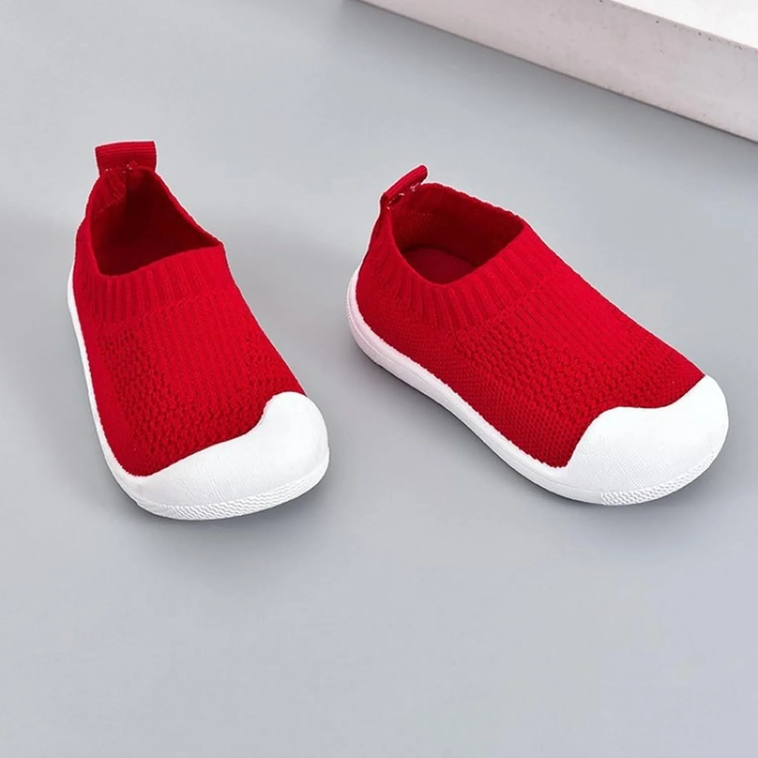 Baby Shoes Sock Shoes Prewalker First Walking Non Slip Shoes New Born Infant Sneakers Toddler Breathable Shoes