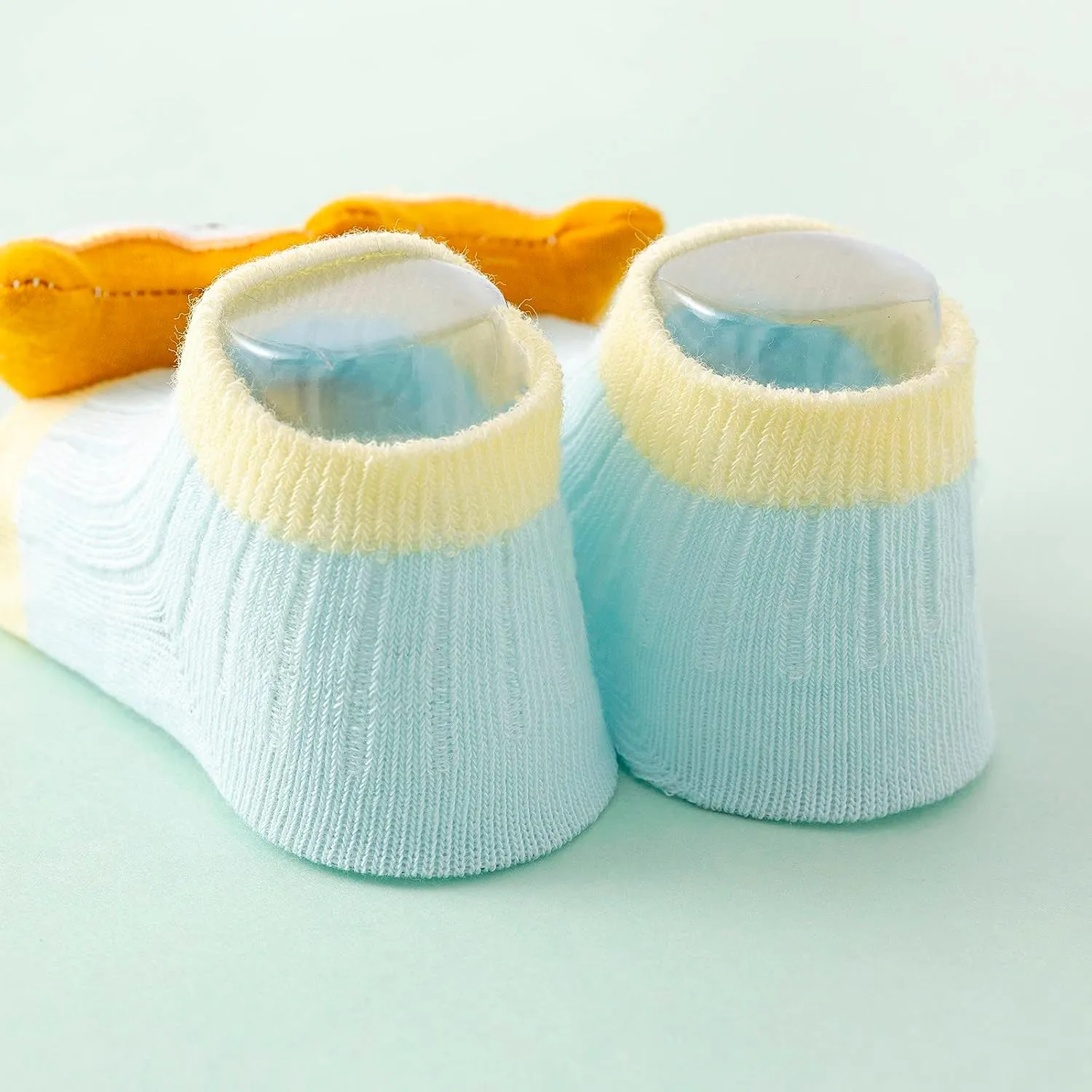 Baby Sock Shoes Boys Girls Non-Slip First Walking Shoes Lightweight Slip-on Sneakers Soft Sole rotect Toes