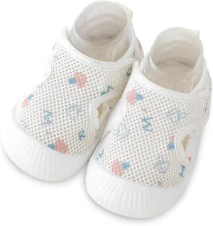 Baby Toddler First Walking Shoes Slip On Soft Sneakers Breathable Mesh Sandals Wide Toe Summer Shoes 6-36 Months