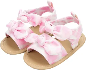 Baby Toddler Sandals Infant Girls Boys Shoes Summer Beach Shoes Walking Shoes Soft Sole Flat Shoes (Pink, 13 Toddler)