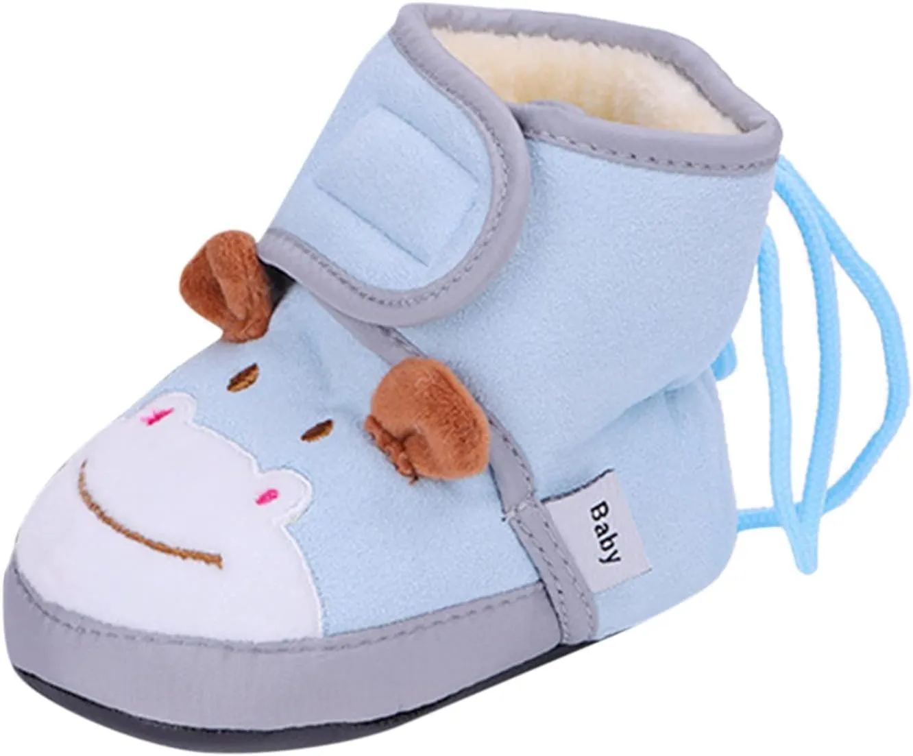 Baby Walking Shoes Baby Boots Winter Warm Shoes Toddler Shoes Baby Soft Warm Shoes Socks Overshoes Soft Sole Sneakers