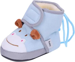 Baby Walking Shoes Baby Boots Winter Warm Shoes Toddler Shoes Baby Soft Warm Shoes Socks Overshoes Soft Sole Sneakers