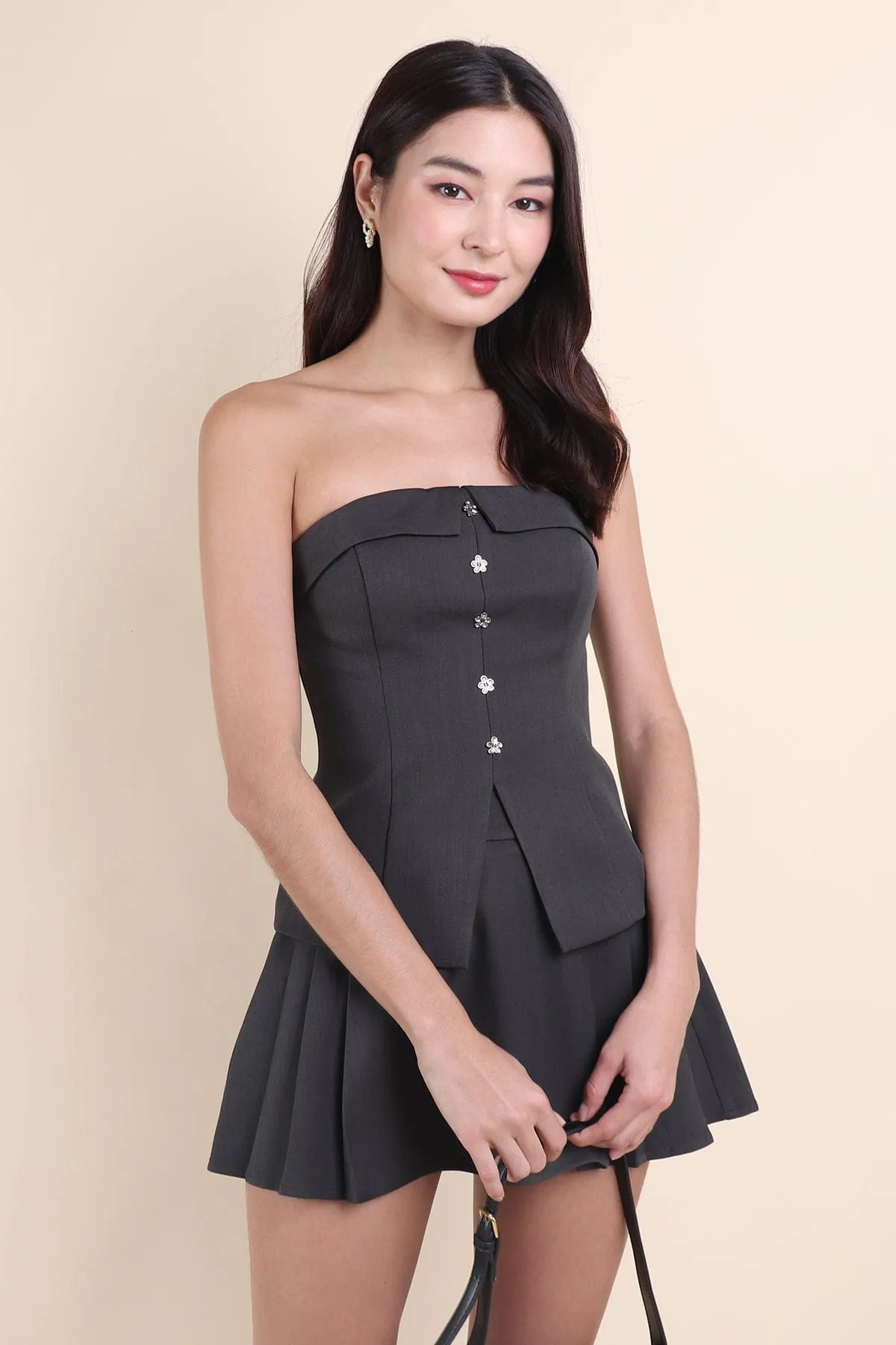 BAILEY 2-PC SET IN GUN BLACK