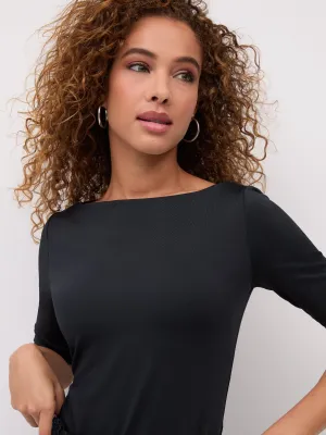 Bateau-Neck Top - Contour Knits
