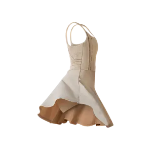 Beige stylish padel dress