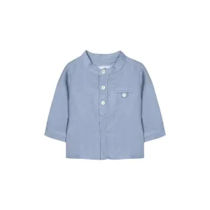 Blue Linen Shirt