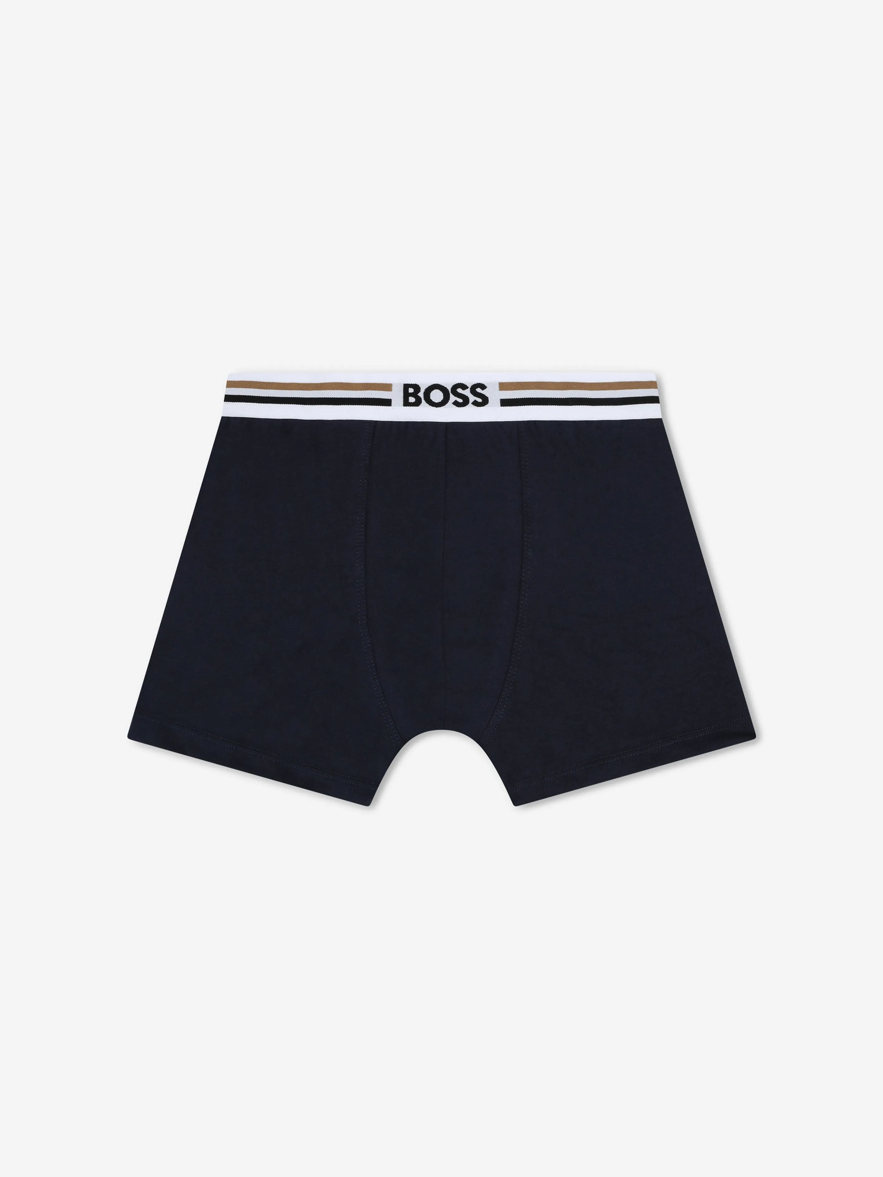 BOSS Boys Set Of 2 Boxer Shorts in Navy