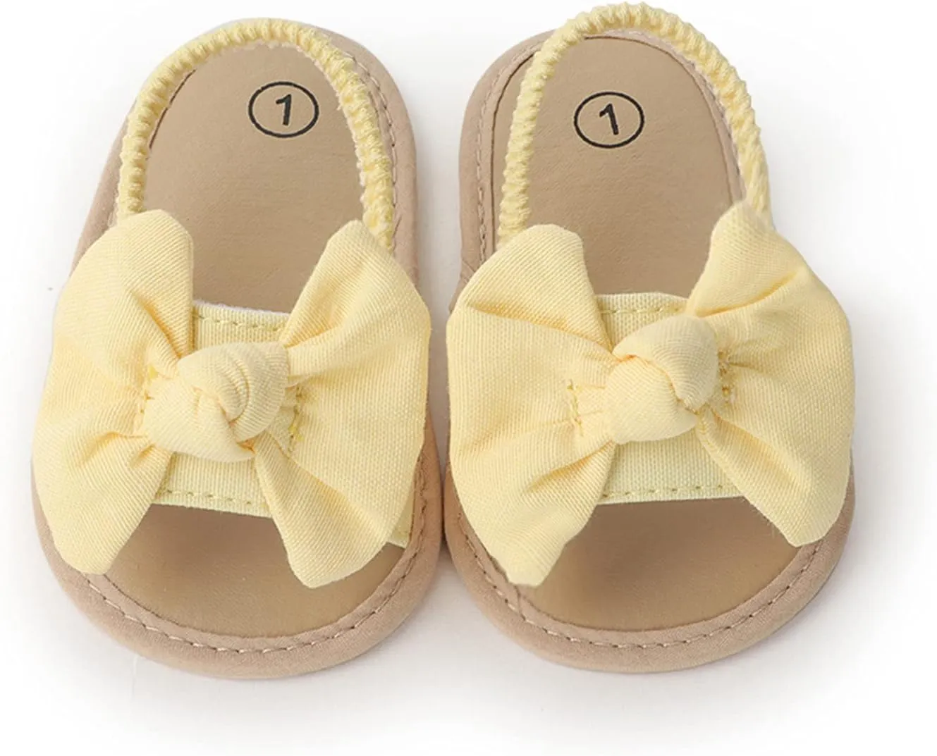 Bow Solid Baby Shoes Girls Toddler Beach Casual Holiday Sandals Children Boy Soft Sole Breathable Rubber Sandals