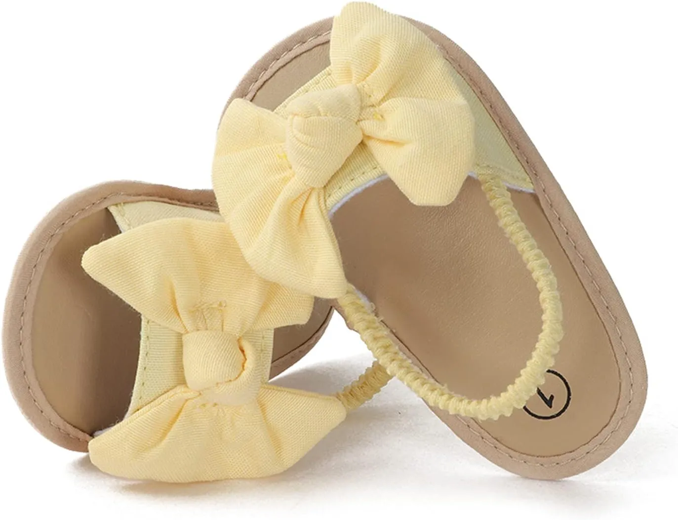 Bow Solid Baby Shoes Girls Toddler Beach Casual Holiday Sandals Children Boy Soft Sole Breathable Rubber Sandals