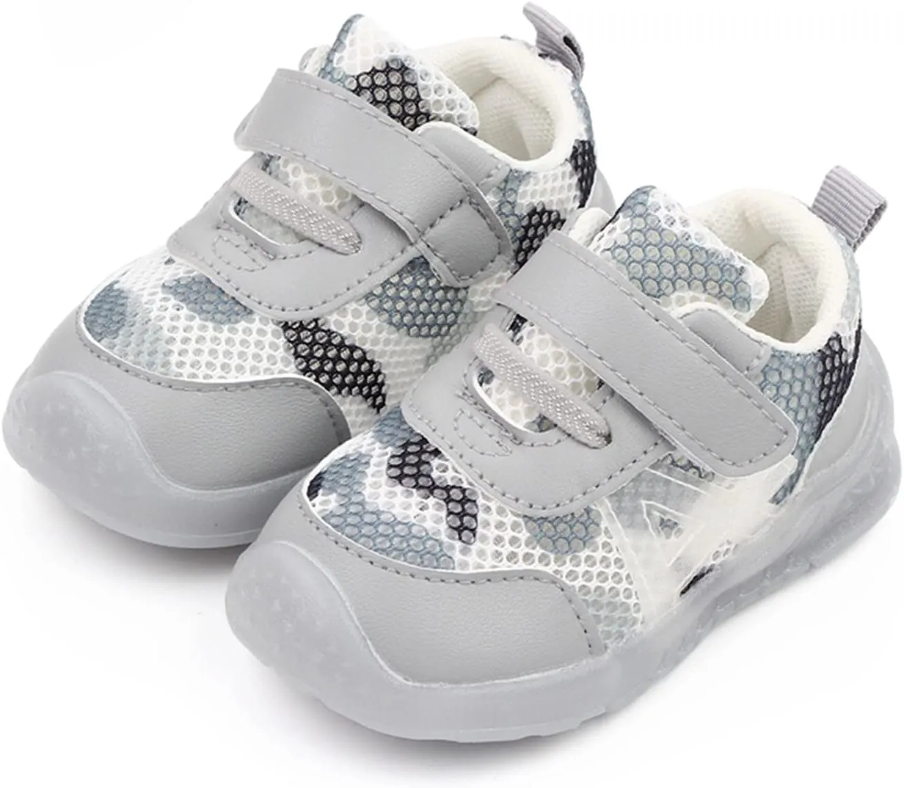 Boys Baby Ride Sneaker Boys and Girls Children Breathable Hook Loop Non Slip Soft Sole Shoes Kids Size 10