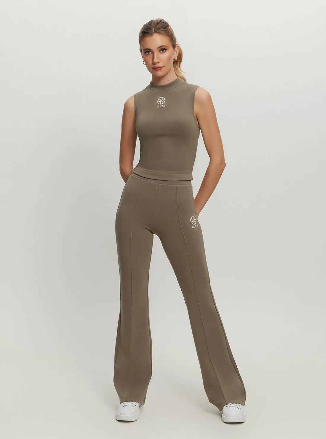 Brown Elea Active Top